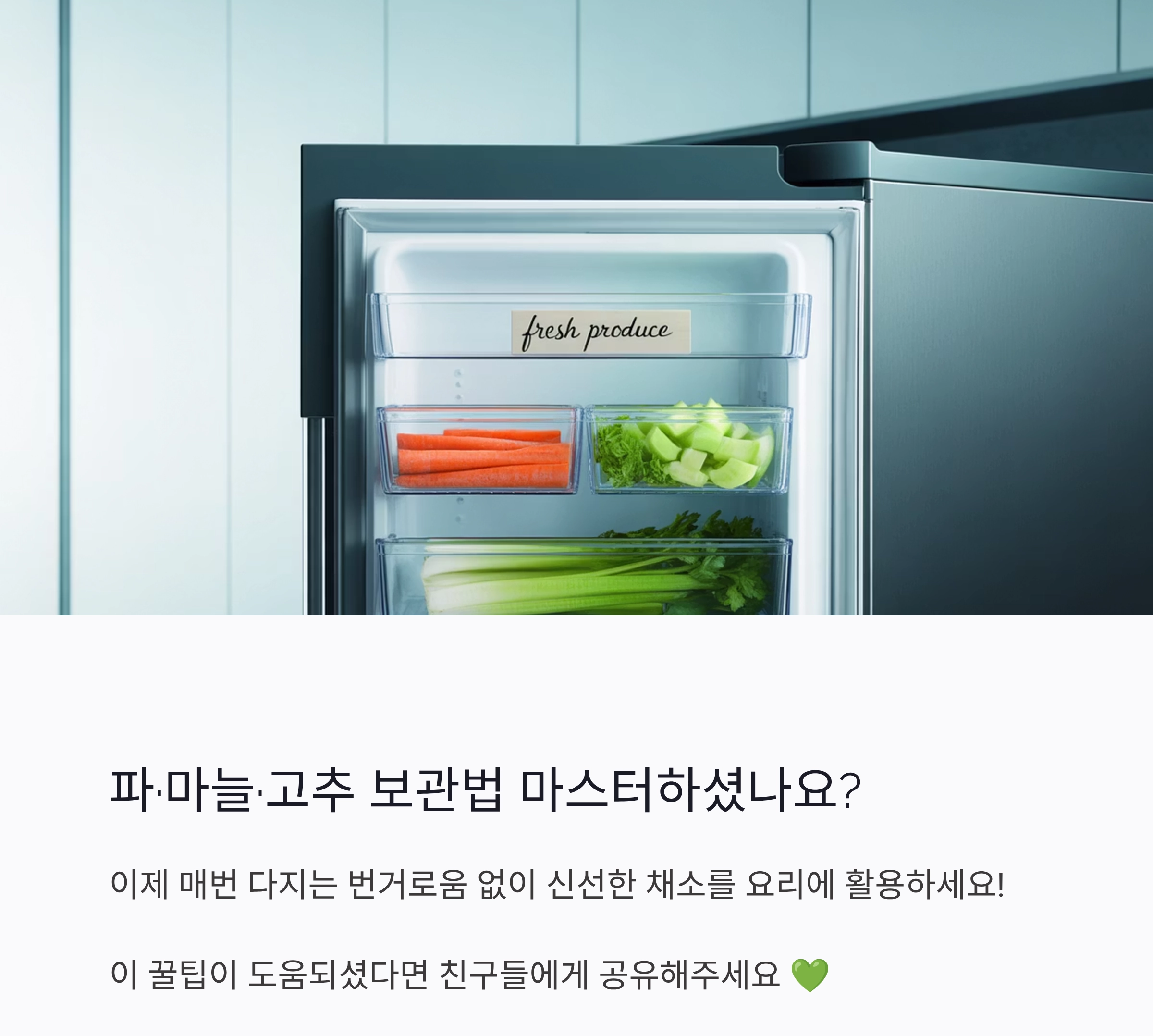 한 번에 다져서 오래쓰는 파&middot;마늘&middot;고추 보관 꿀팁 공개!