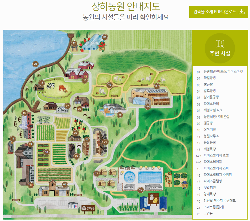 상하농원 뽀개기 시리즈 6편❘1박 2일 루트 추천 플래너(체험·숙박·식사·산책 코스)