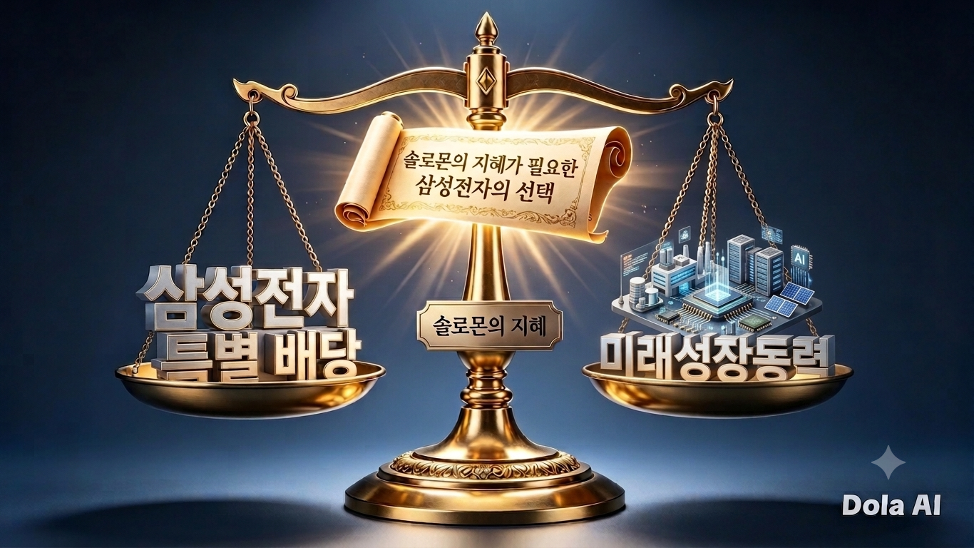 솔로몬의 지혜가 필요한 삼성전자