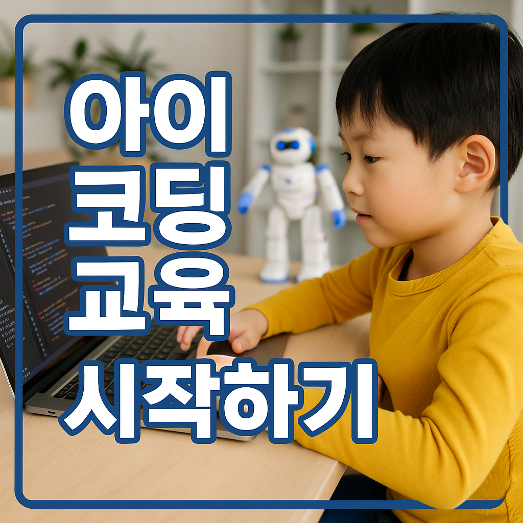 아이 코딩 교육 시작하기