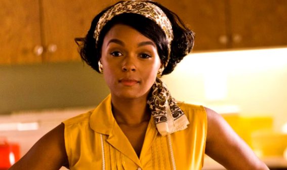 히든 피겨스 속의 제넬 모네의 모습