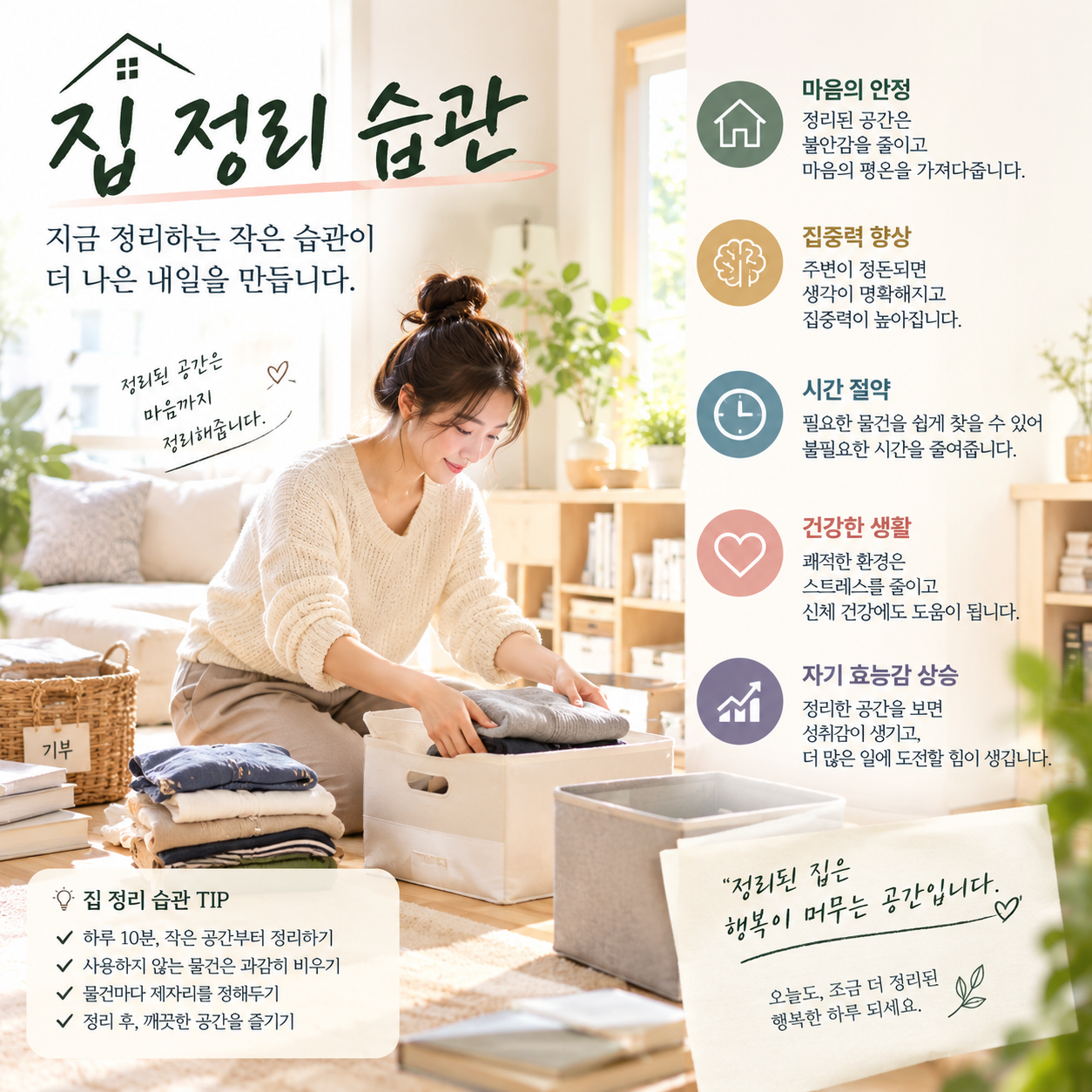 집 정리 습관