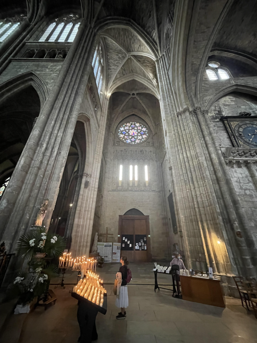 보르도 시가지-보르도 대성당 중앙천정