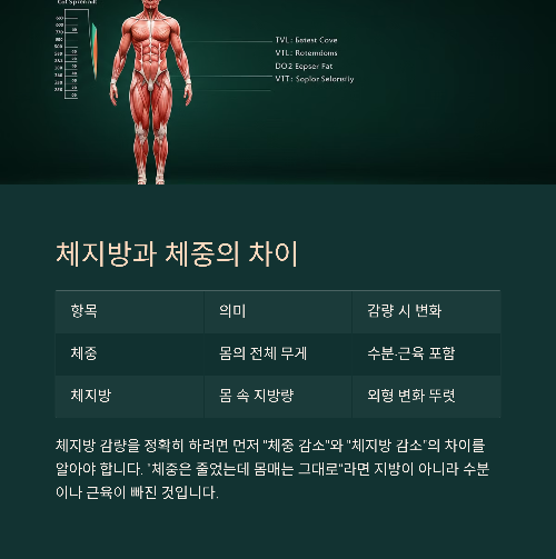 체지방 줄이는 가장 현실적인 방법: 실패 없는 습관 루틴 공개