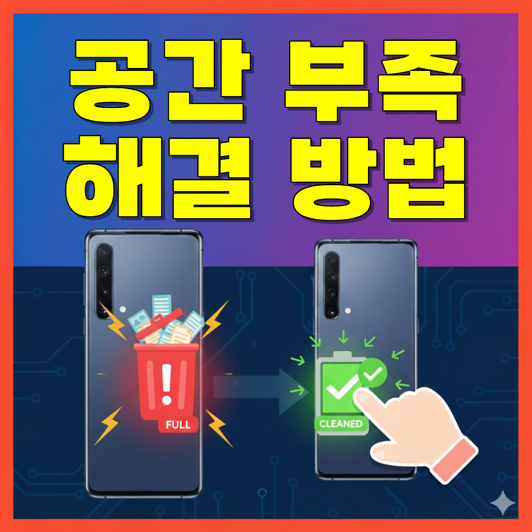 저장공간부족해결방법