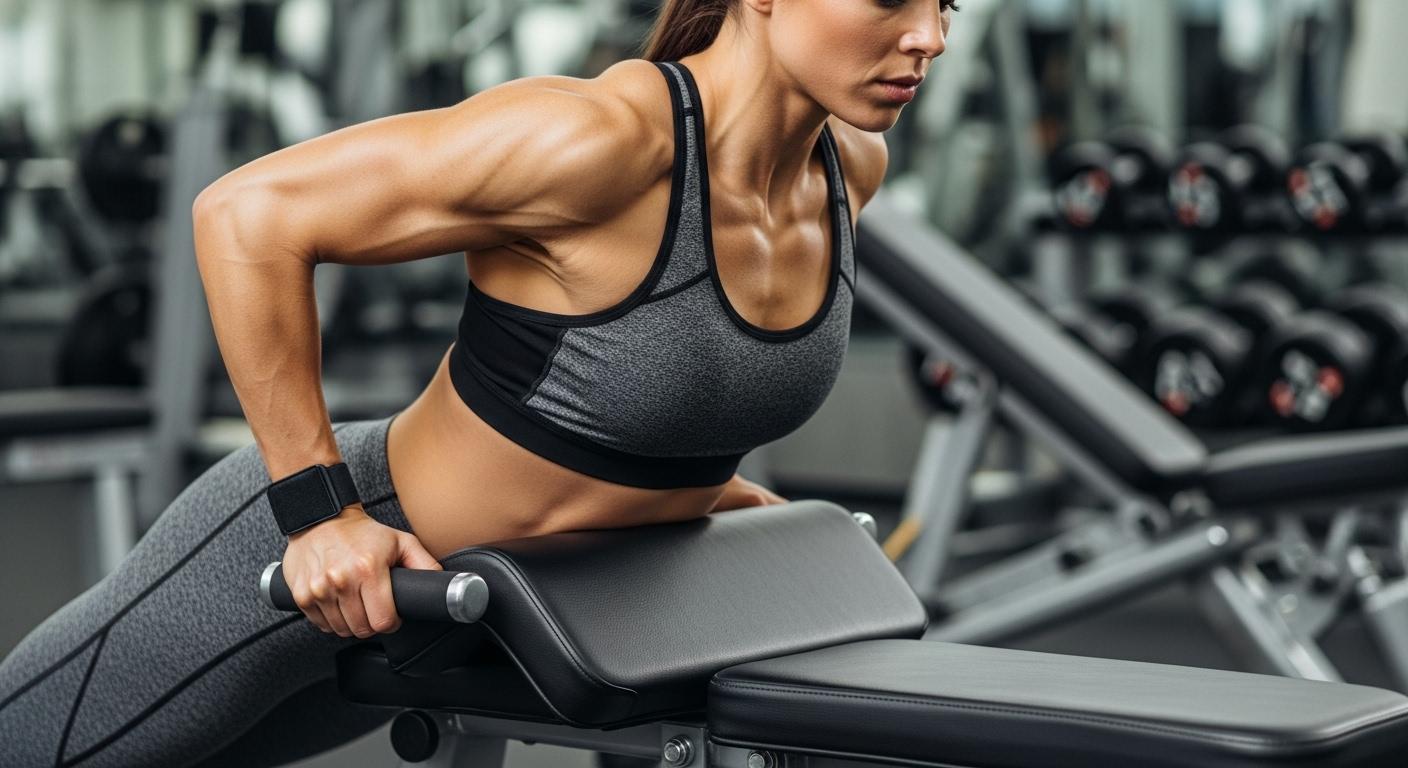 팔뚝살 헬스 운동