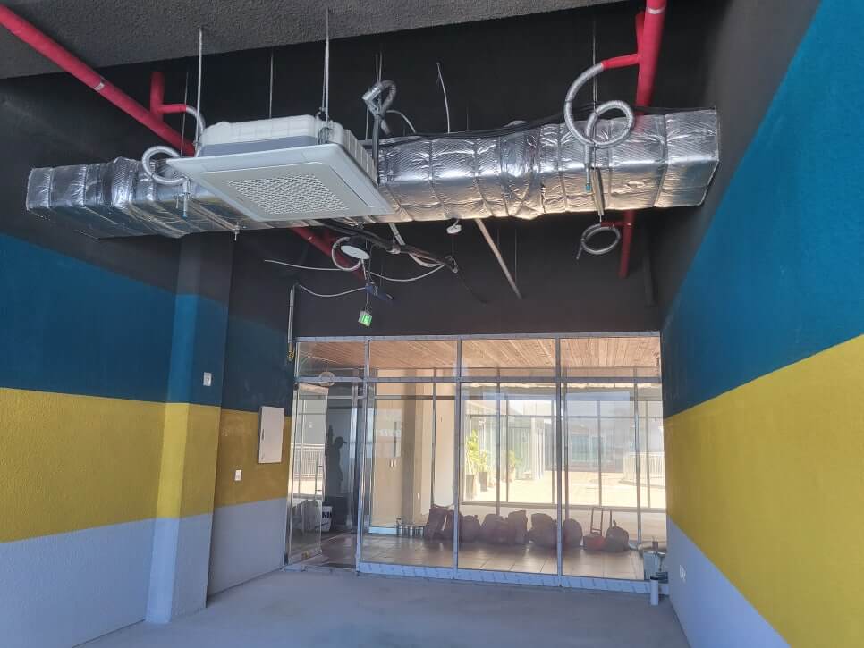 노출천장-퍼라이트-뿜칠-마감색상-뿜칠왕