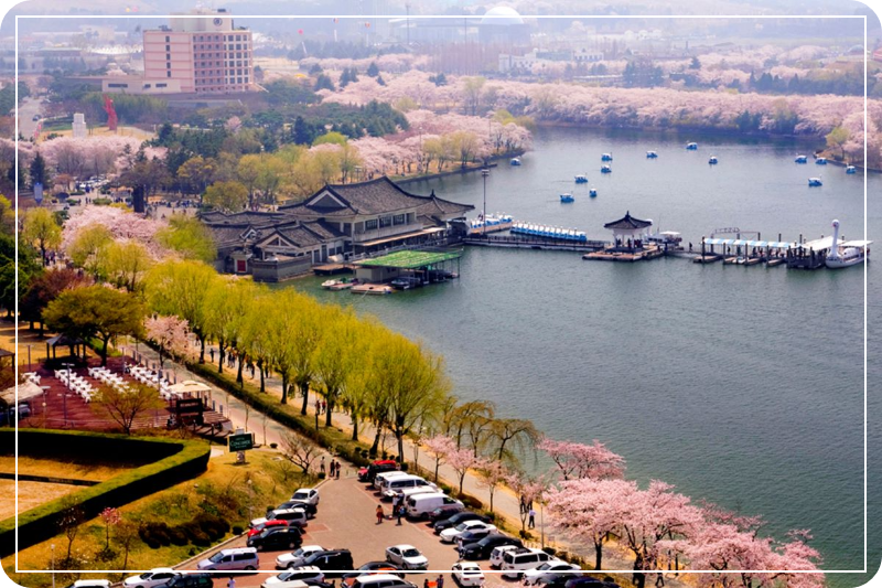 경주 보문호수 
출처: 경북여행찬스 홈페이지