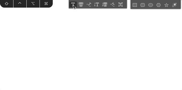 영역 지정하여 문자 입력하기