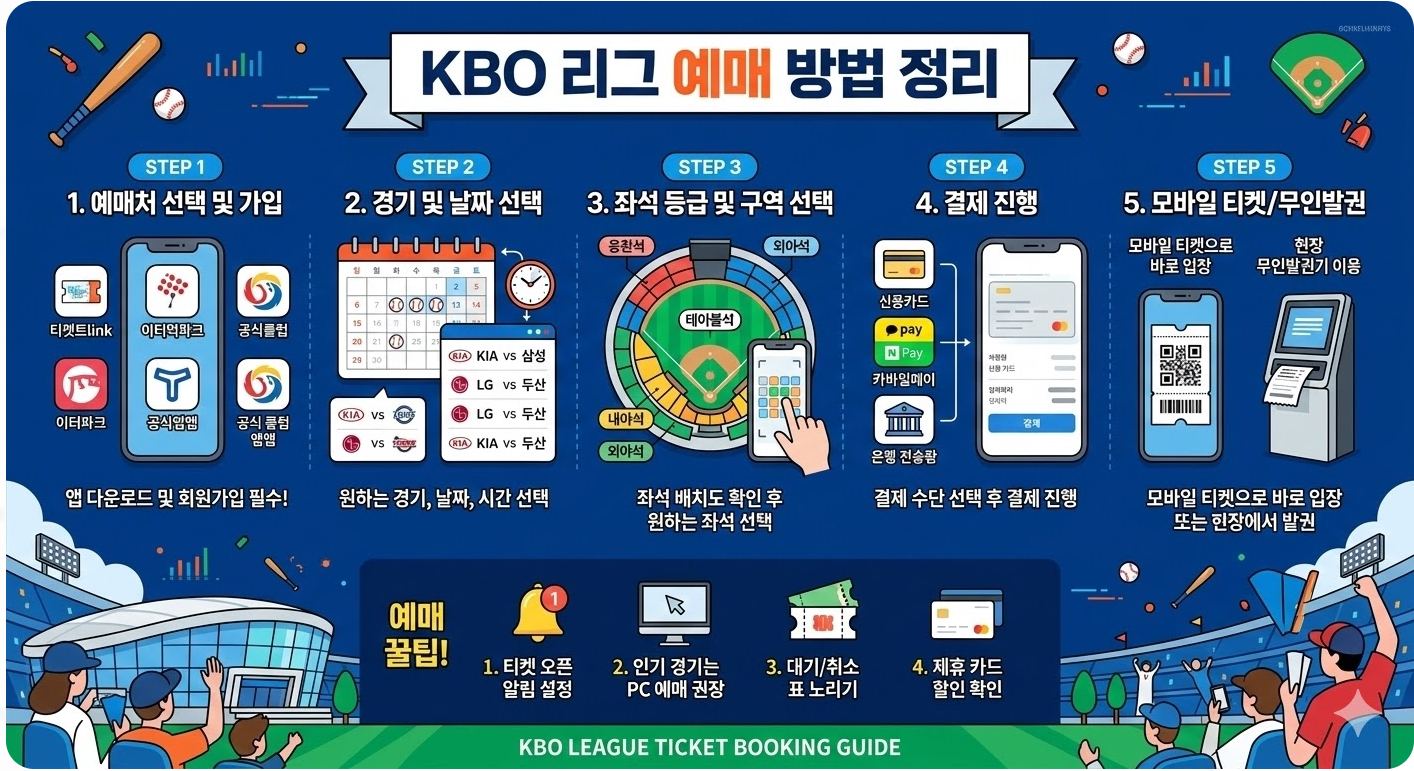 2026 KBO 예매방법