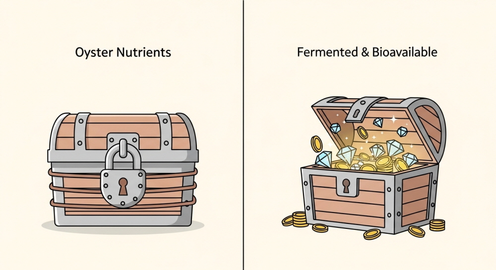 유산균 발효 굴 추출물