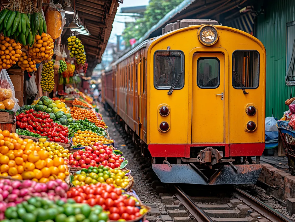 매끌렁 시장에서 꼭 해봐야 할 경험