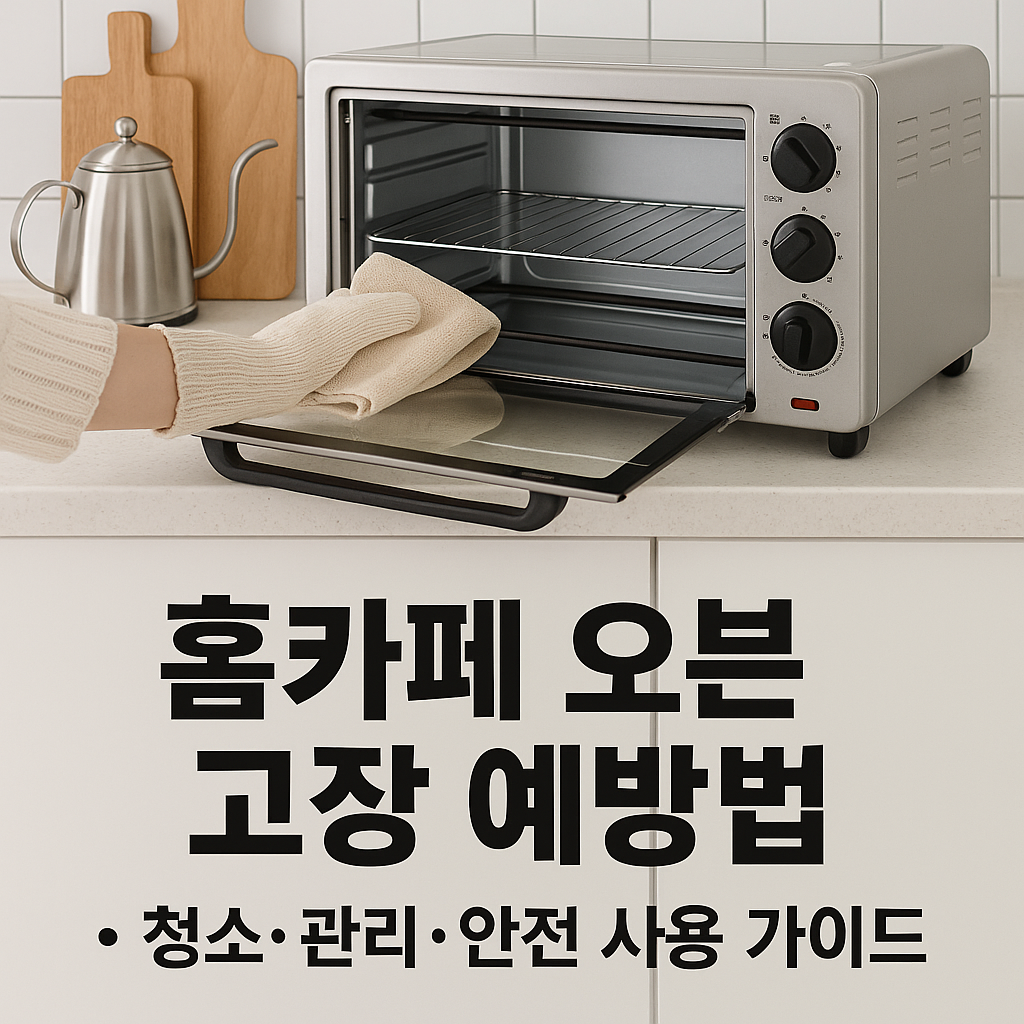 홈카페 오븐