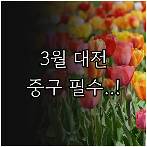 3월 대전 중구 봄나들이 추천 명소와..