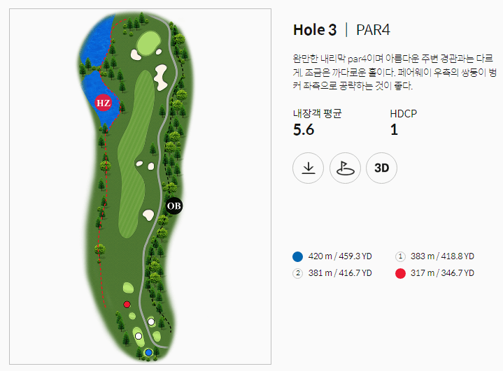 한림용인 CC 다이아몬드코스 03