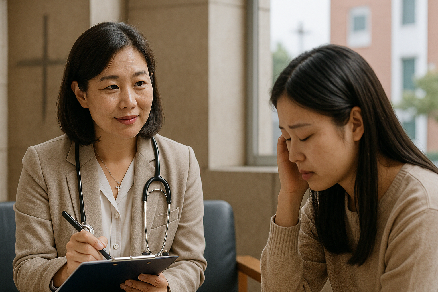 교회 의료봉사에서 정신건강 상담도 받을 수 있을까?