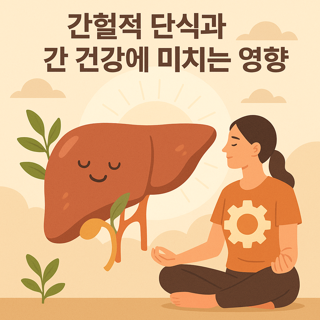 간헐적 단식이 간 건강에 미치는 영향