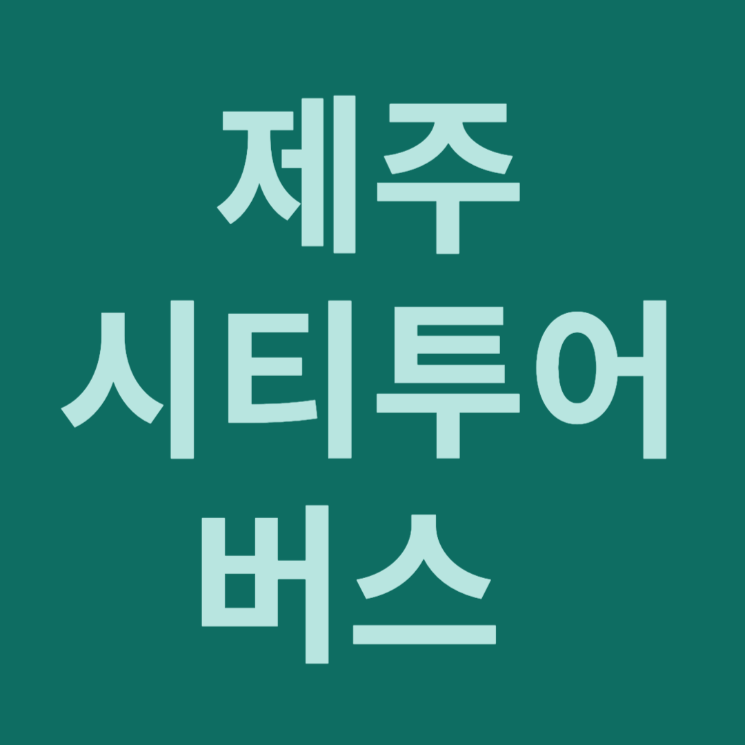 제주시티투어버스