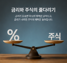 금리와 주식 줄다리기