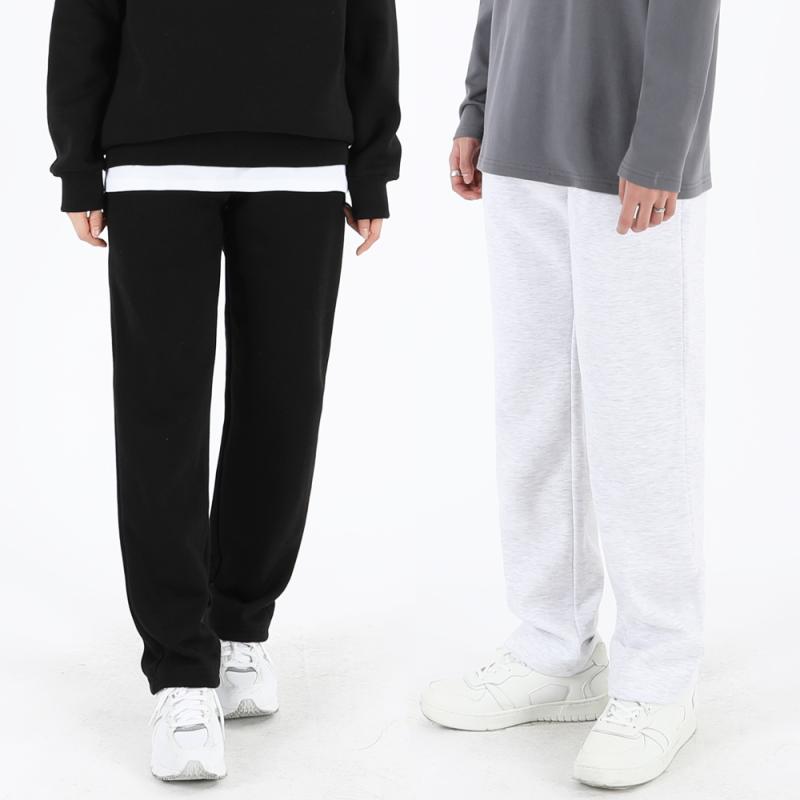 사막여우 트레이닝바지 츄리닝 빅사이즈 일자 조거 남자 여자 기모 이지 쇼트 팬츠 반바지