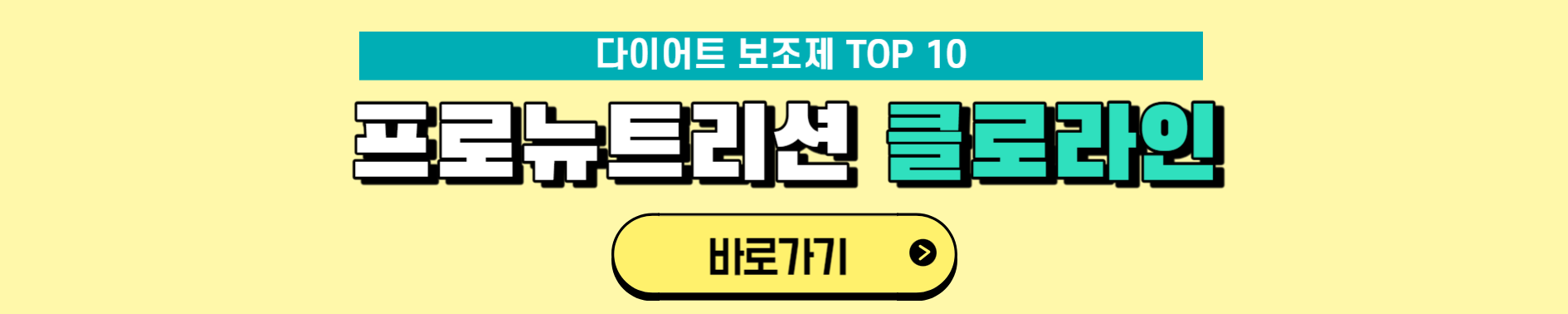 다이어트 보조제 순위 TOP 10