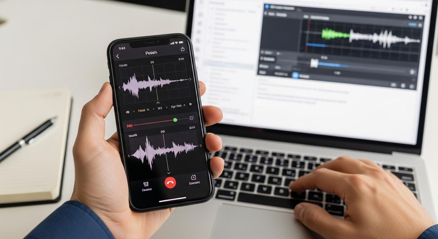 아이폰 통화 녹음 텍스트 변환 방법