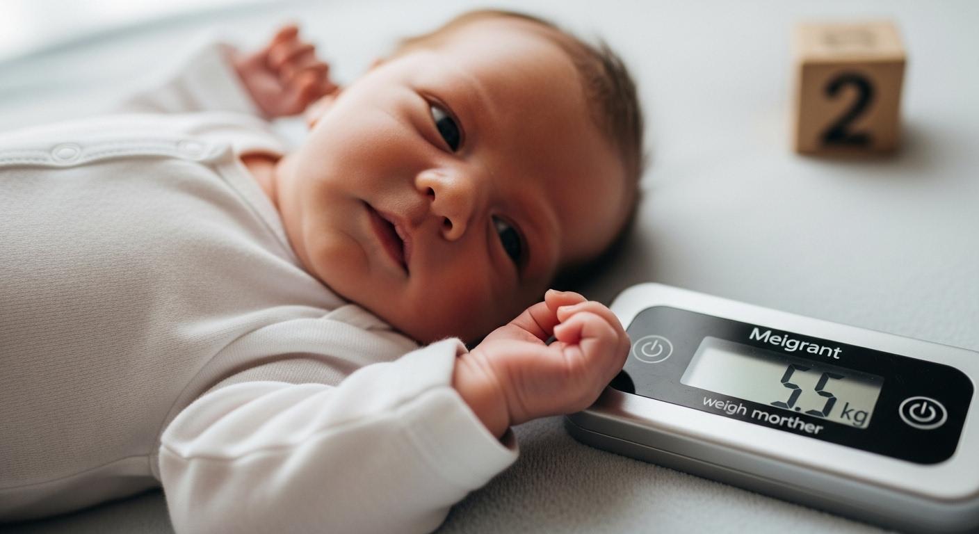 신생아 2개월 몸무게