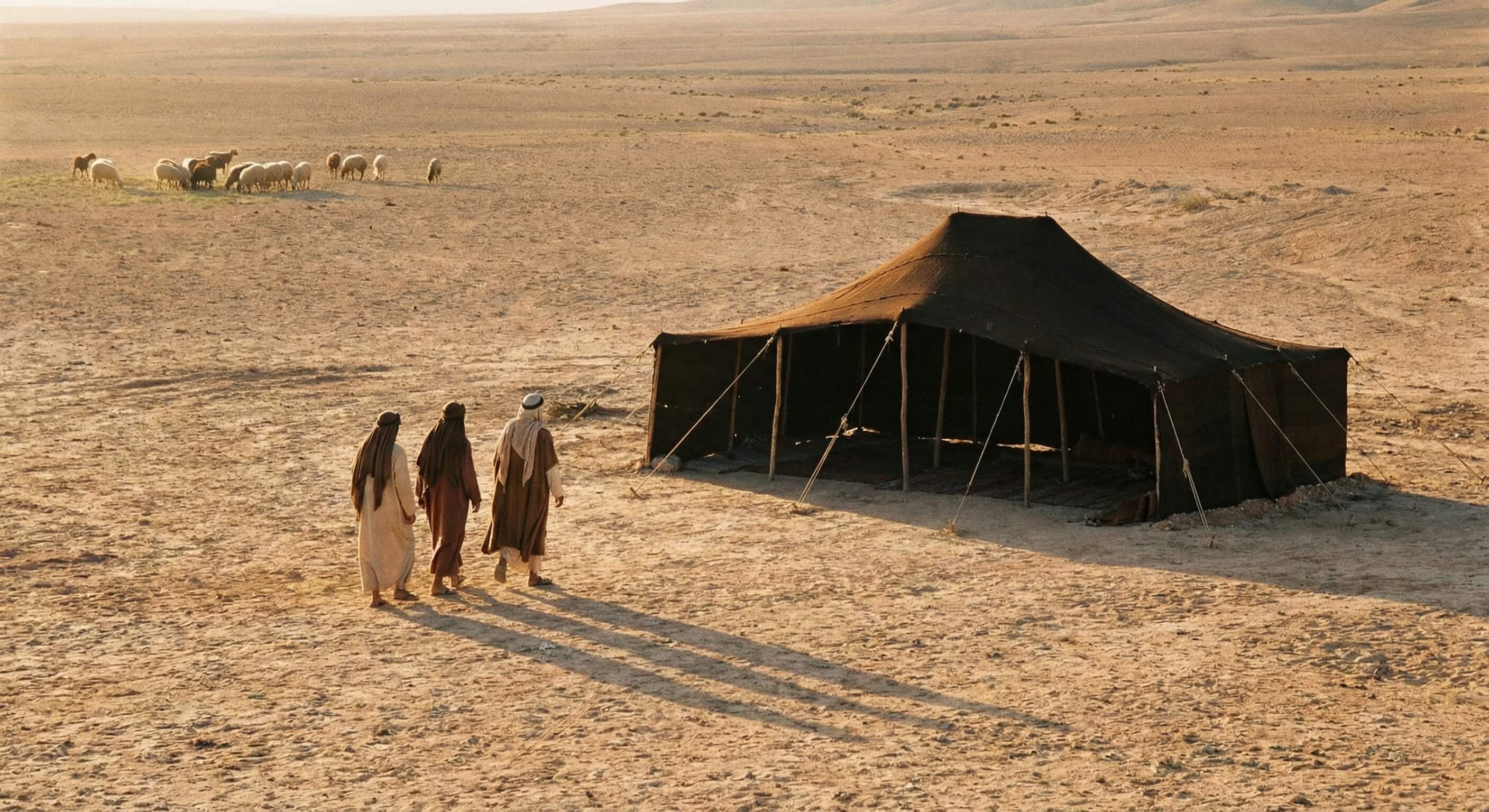 아브라함이 손님을 맞이하다