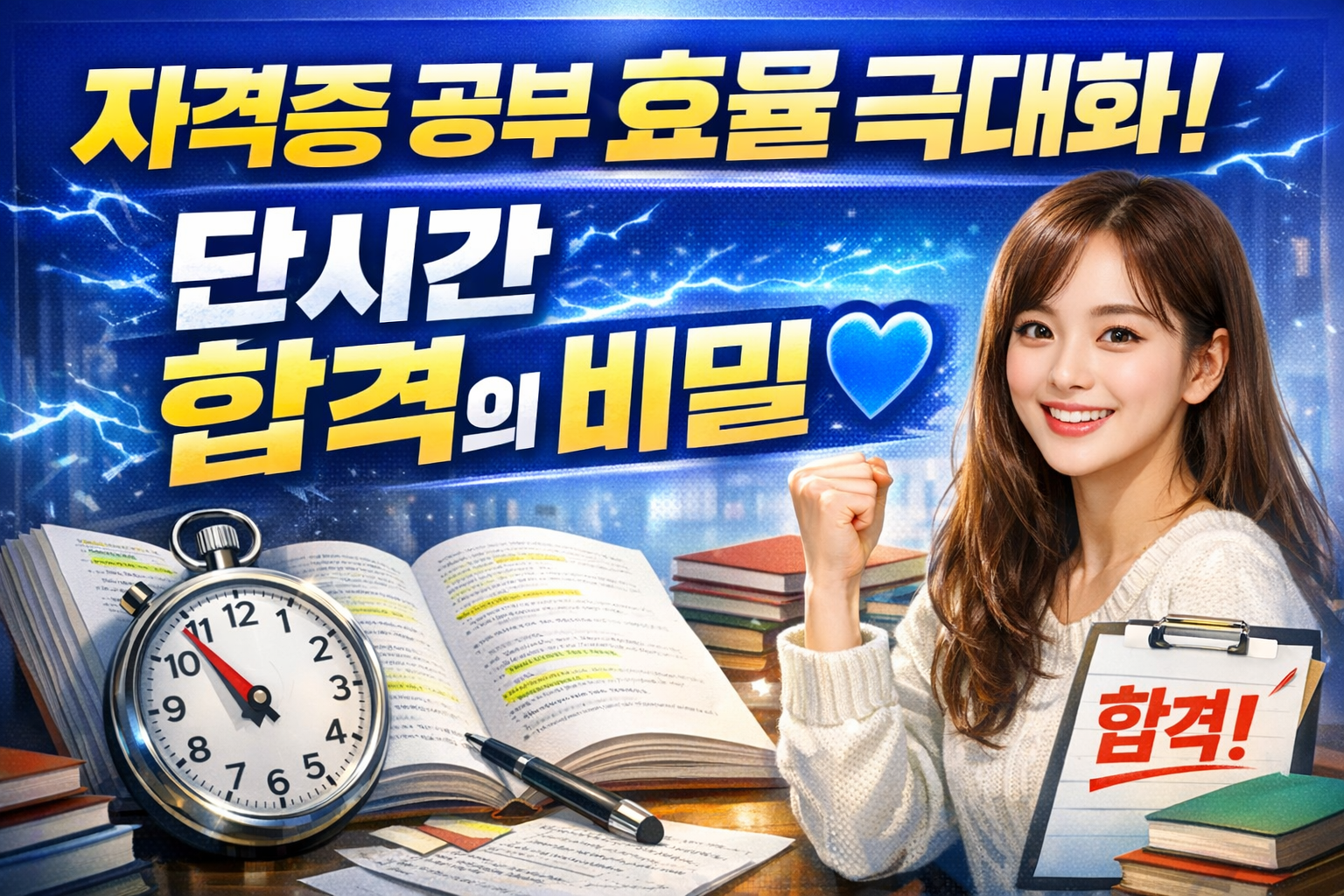 자격증 공부 효율 극대화