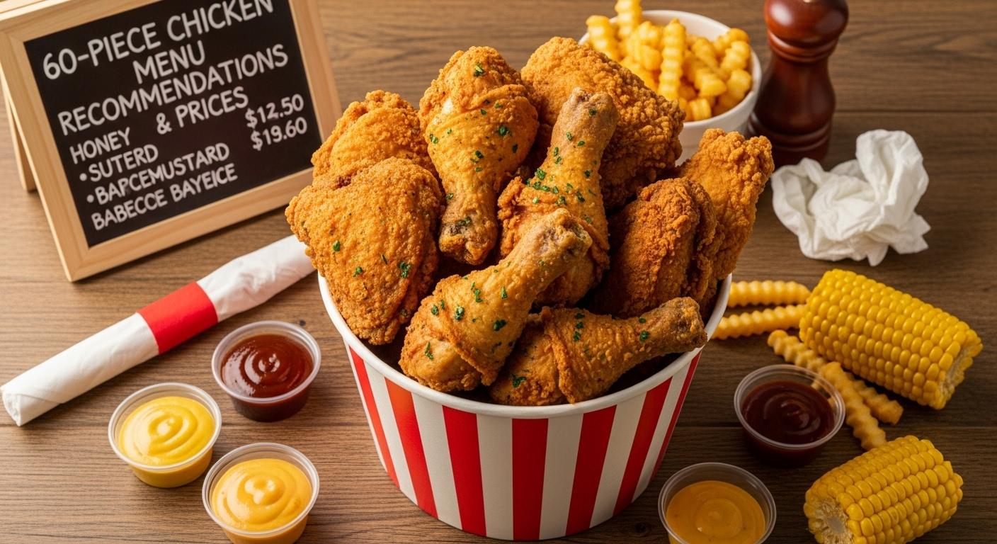 60계치킨 메뉴추천 가격