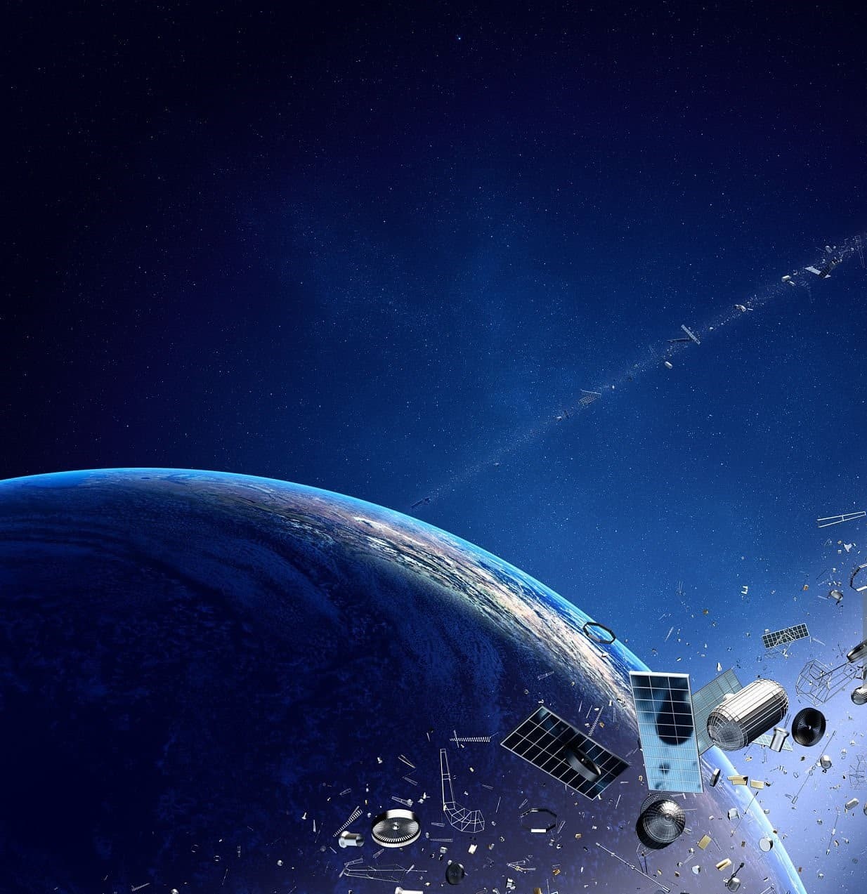 우주 쓰레기의 수명: 수십 년 동안 궤도를 떠도는 파편들