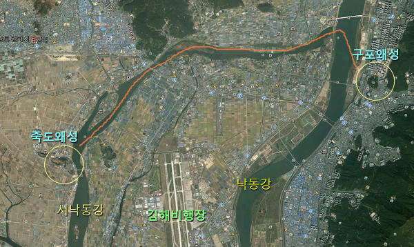 죽도왜성과 구포왜성