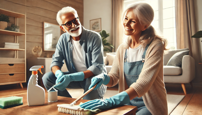 요즘 뜨는 노년 청소법 (부부, 미니멀, 생활습관)