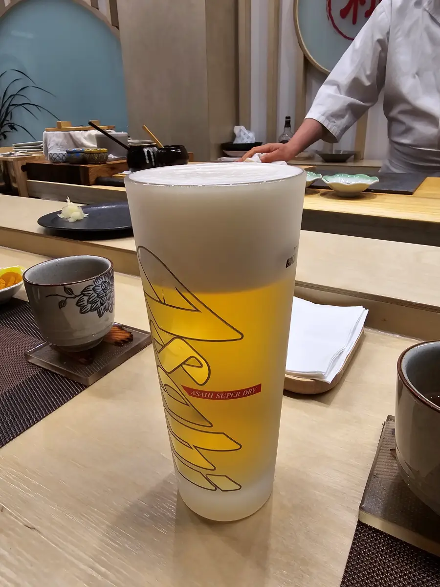 아사히 생맥주