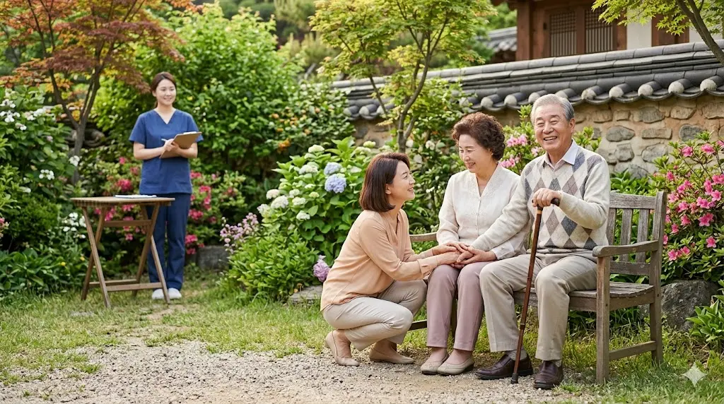 '노인장기요양보험' 제도를 통해 부모님께는 품격 있는 케어