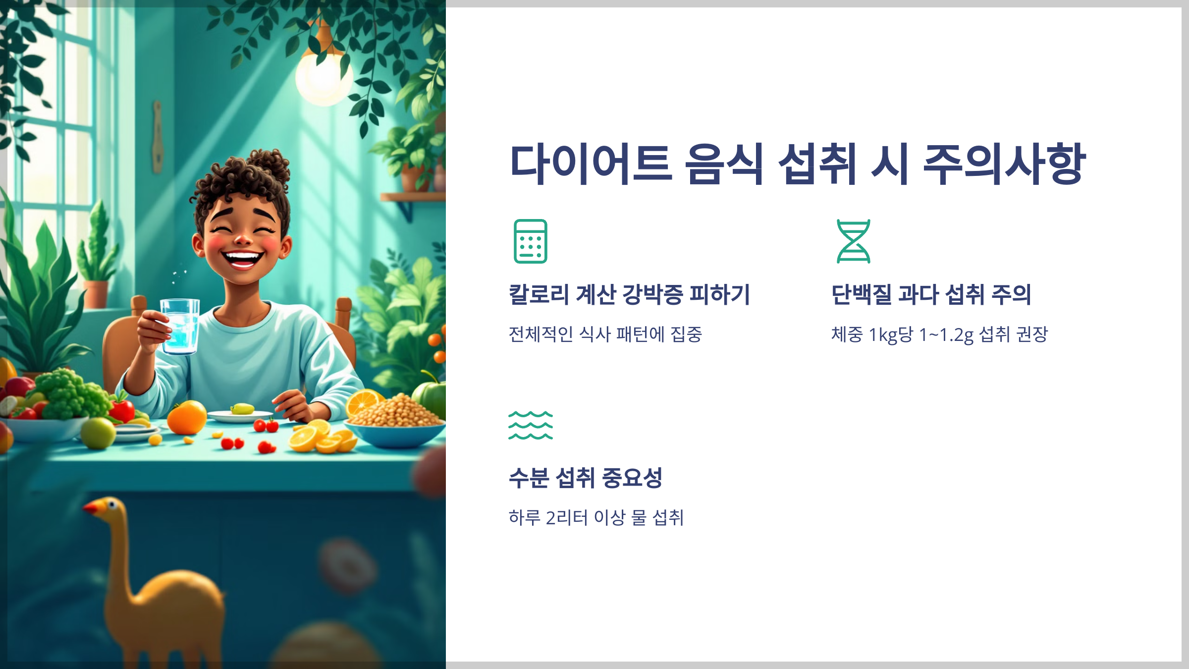 다이어트 음식 정보