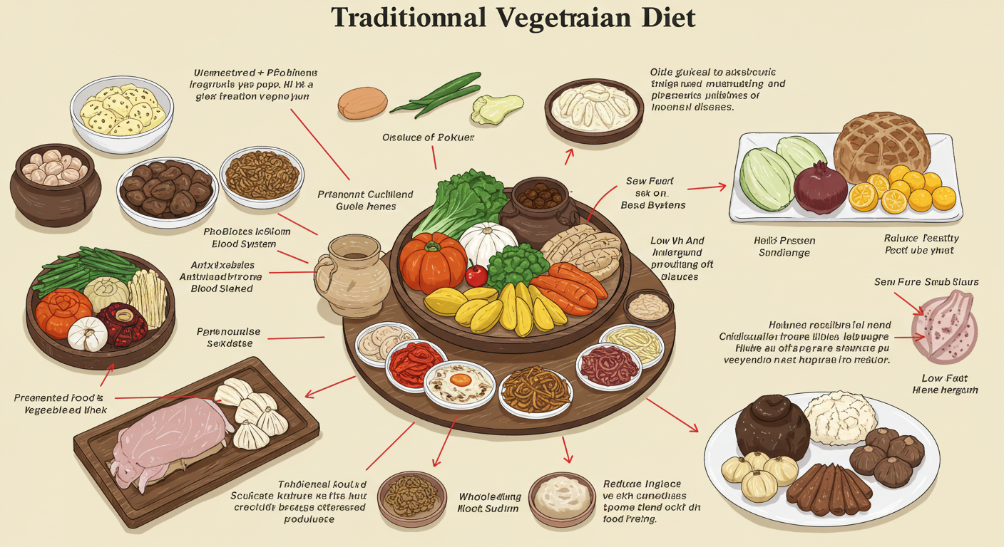 채식 위주 전통 한식, 왜 성인병 예방에 효과적일까요