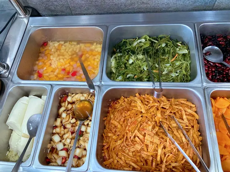 떴다 5천원 바삭하고 고소한 돈가스와 더불어 16가지 반찬을 무제한 무한리필 부페 대전 배재대 맛집 위치 어디 추천 다시보기