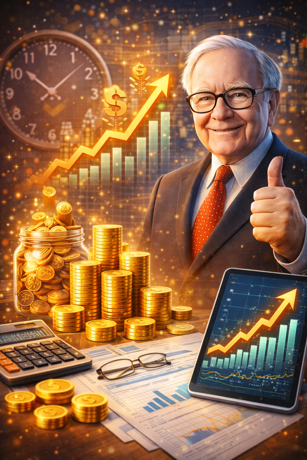 워렌 버핏 투자법 (소액투자, 복리효과, 장기투자)