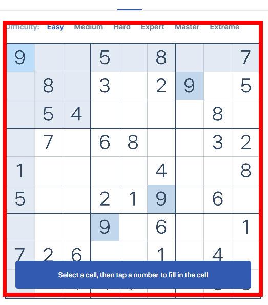스도쿠 게임하기 무료 사이트