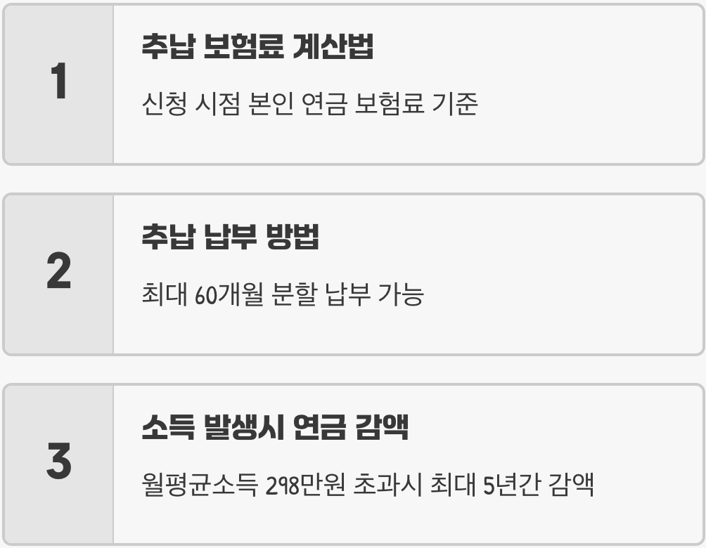 노령연금 수령액 2배로 늘리는 5가지 꿀팁 (추납&amp;#44; 임의가입&amp;#44; 연기연금 활용법)
