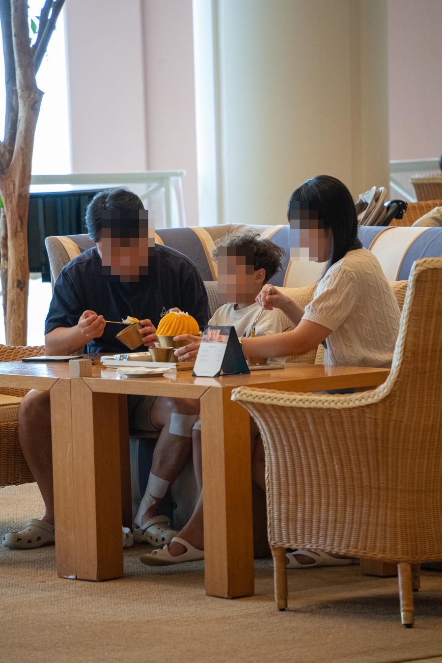 제주 신라호텔 바당 애플망고 빙수