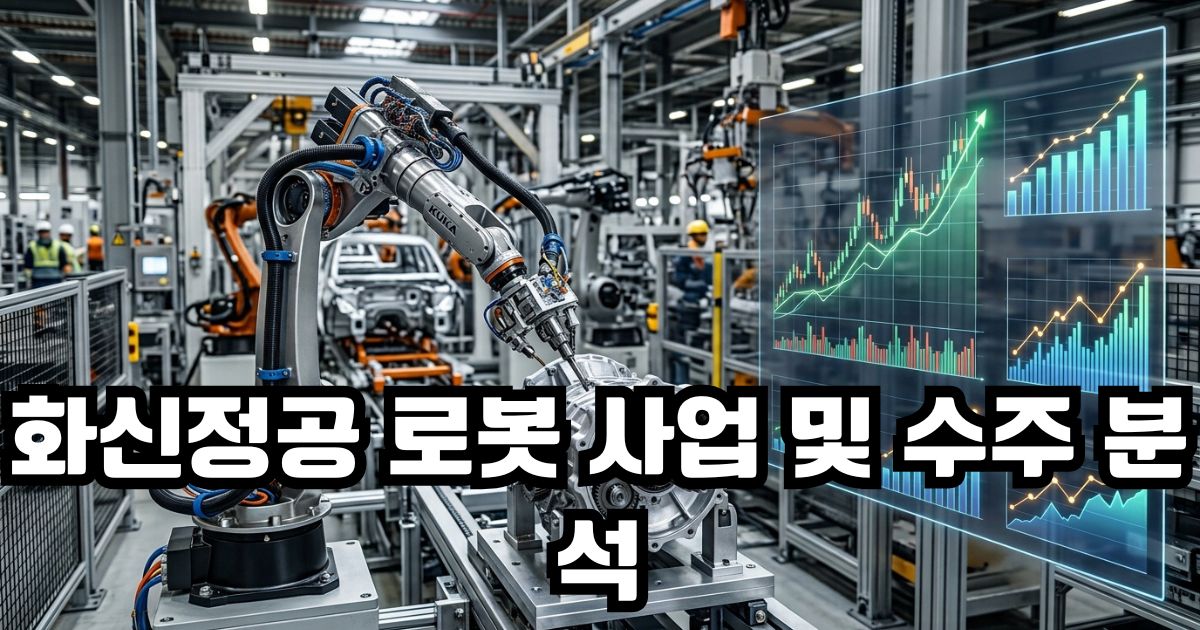 화신정공 로봇 사업 및 수주 분석