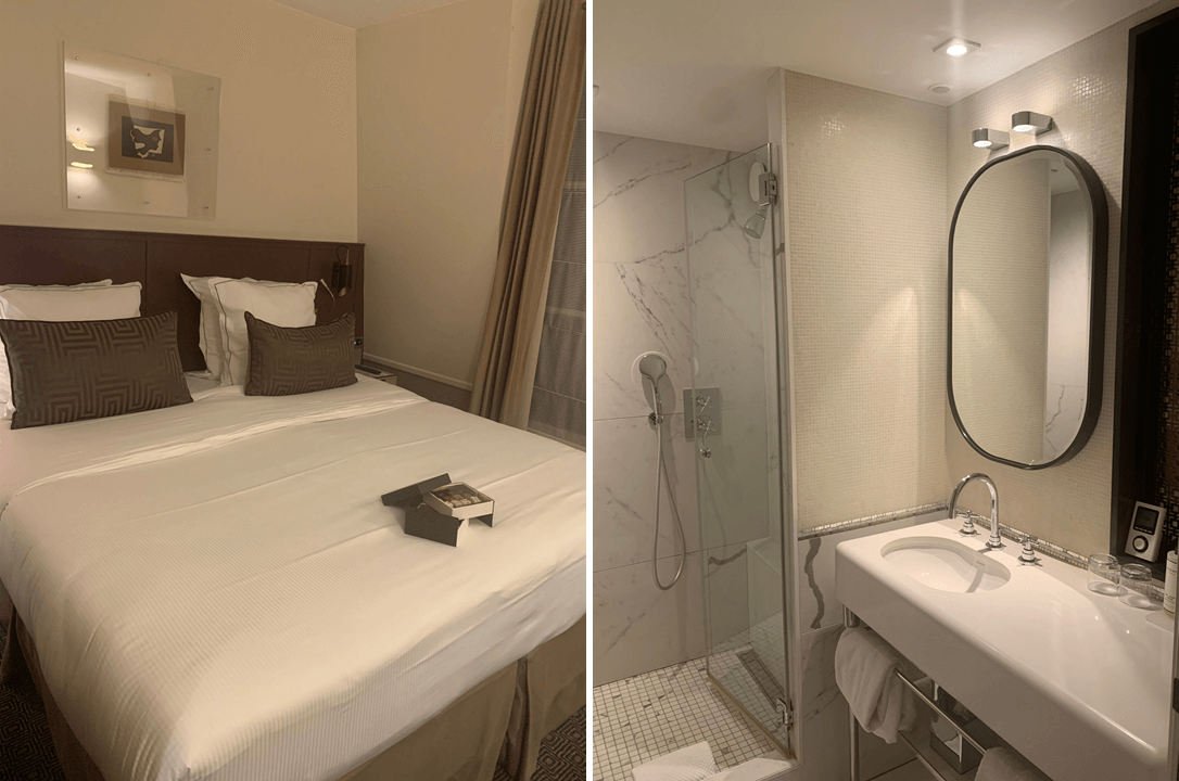 라 타미스의 객실과 화장실