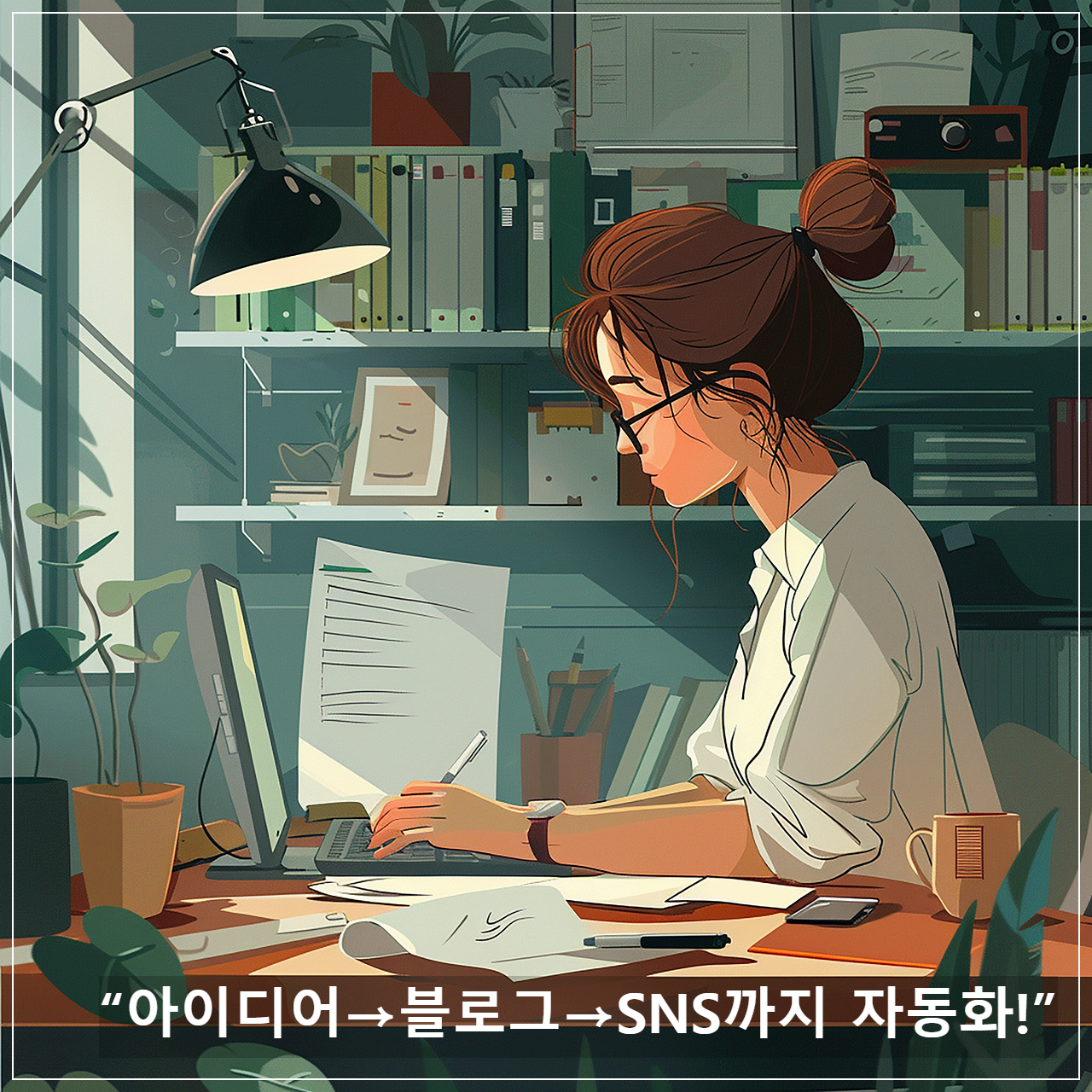 콘텐츠 관리 시스템 만들기 – 블로그 & SNS 자동화 루틴 with ChatGPT & Notion