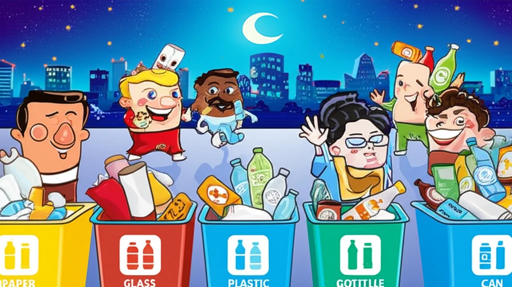 재활용품 완벽 분리 금천 시흥동 배출..