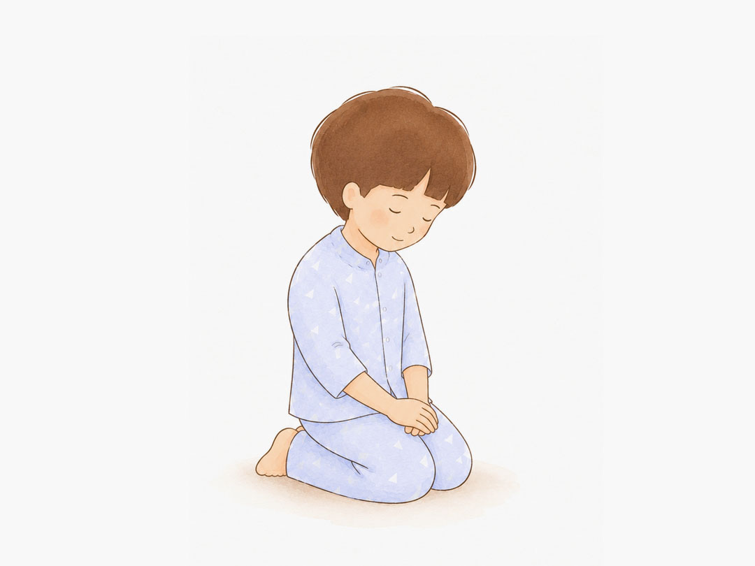 오늘 말씀카드 - 나는 아버지 앞에 무릎을 꿇습니다. (에페 3,14)
