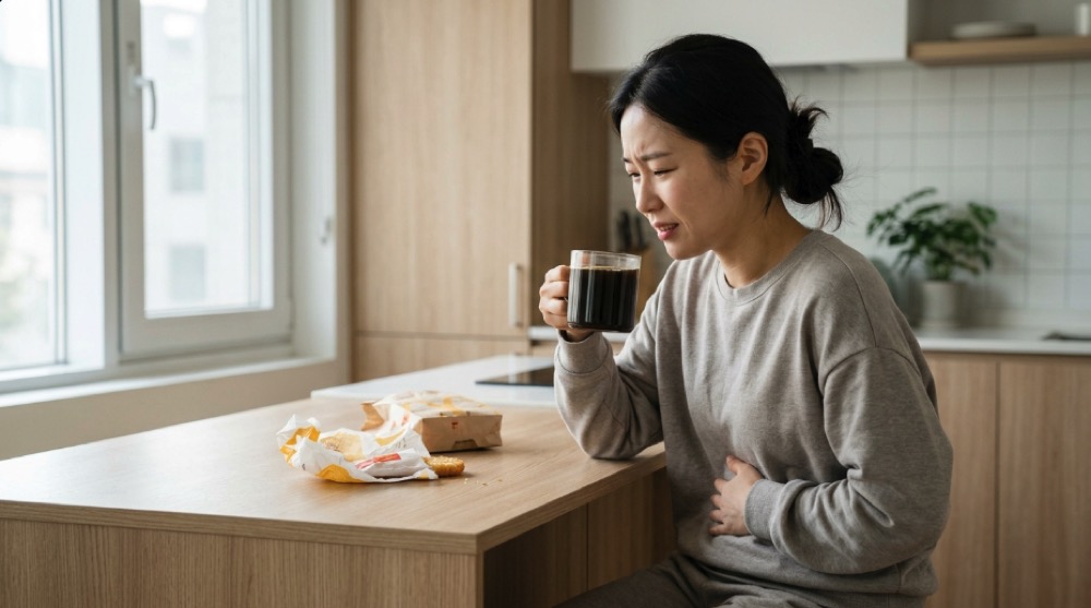 공복 음식 주의