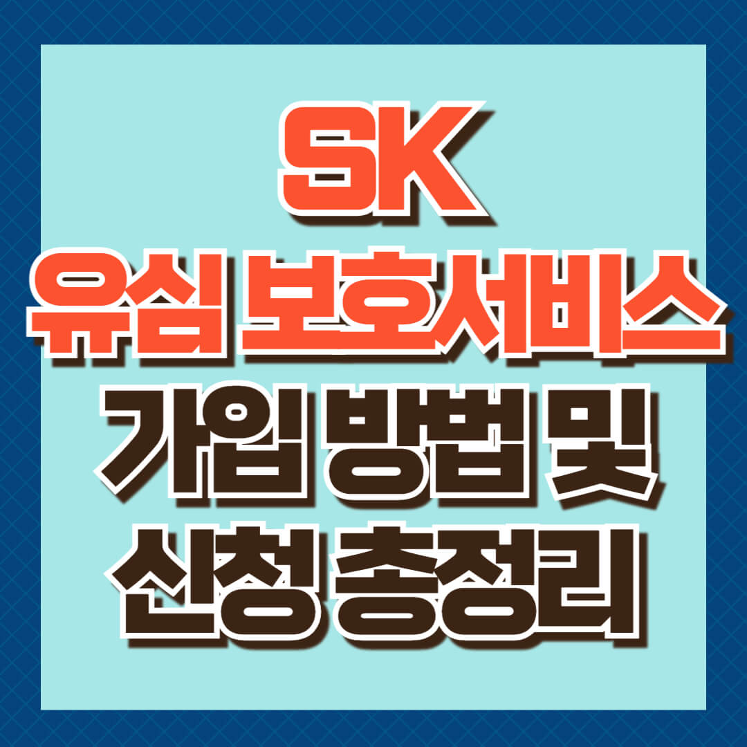 SK 유심 보호서비스