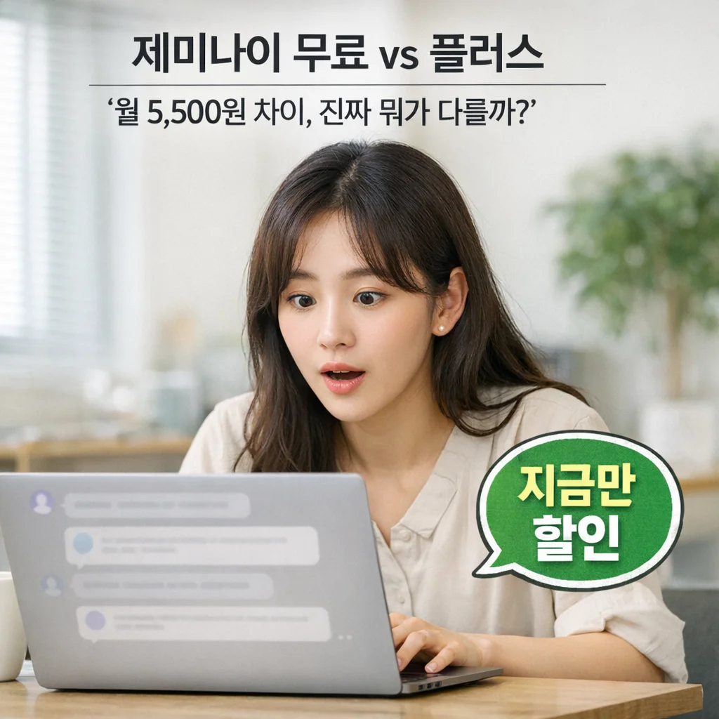 제미나이 무료버전 ai 플러스 5500원 할인 총정리 (지금만 할인)